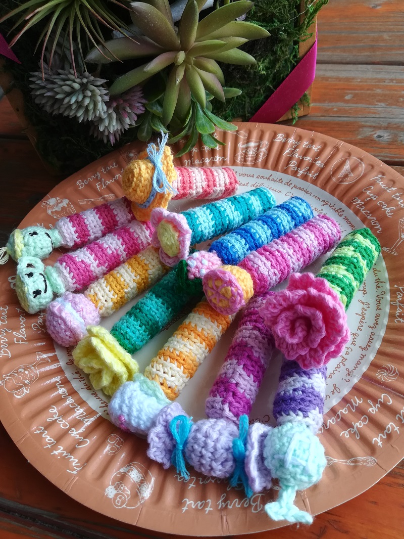 刺繍糸でかぎ針編み えんぴつキャップ の作り方 手仕事好きの徒然ブログ