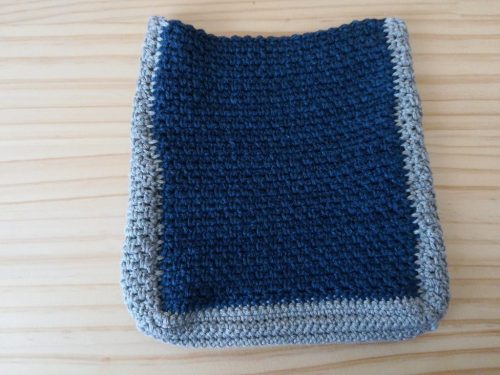 かぎ針編み「バネ口のポーチ」の編み方 | 手仕事好きの徒然ブログ