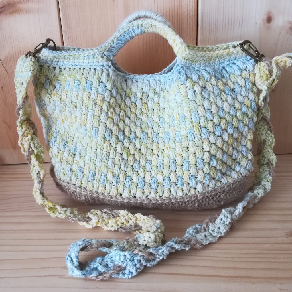 かぎ針編み「春夏バッグ」の編み図と編み方